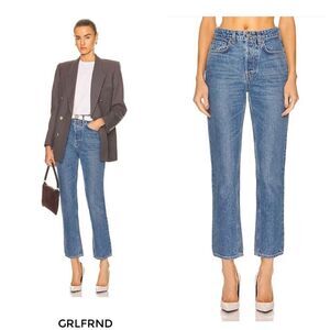 GRLFRND NWT Karolina Straight flare jeans size 26